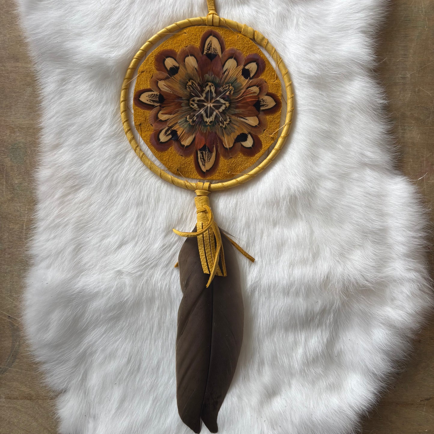Large Feather Art Medicine Shields | Rebecca Maracle