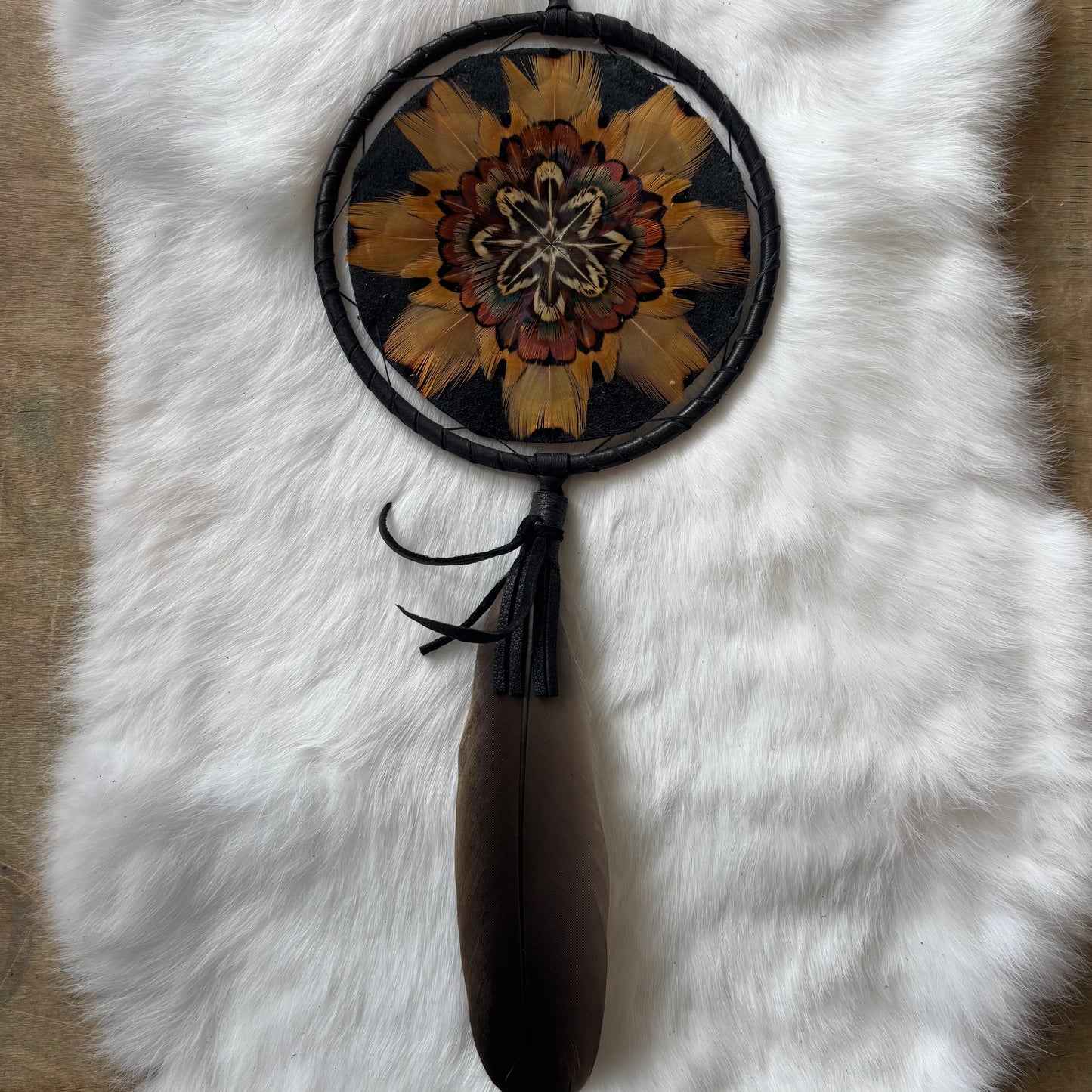 Large Feather Art Medicine Shields | Rebecca Maracle