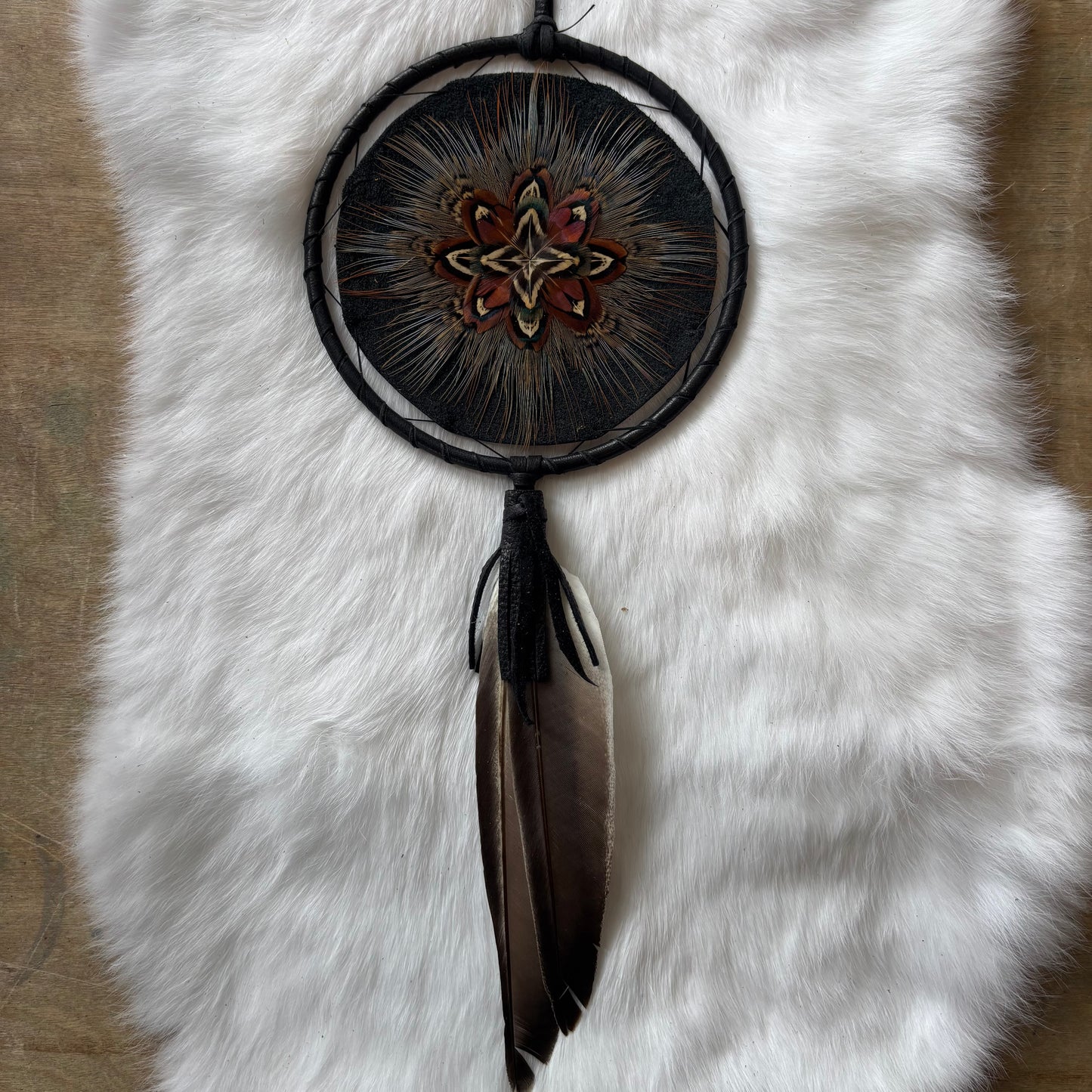 Large Feather Art Medicine Shields | Rebecca Maracle