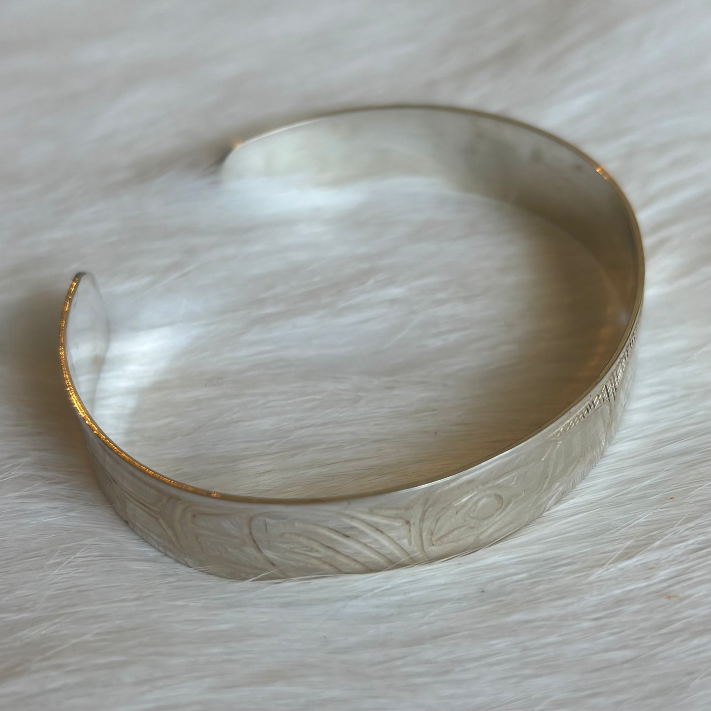 Double Eagle 3/8" Silver Bracelet