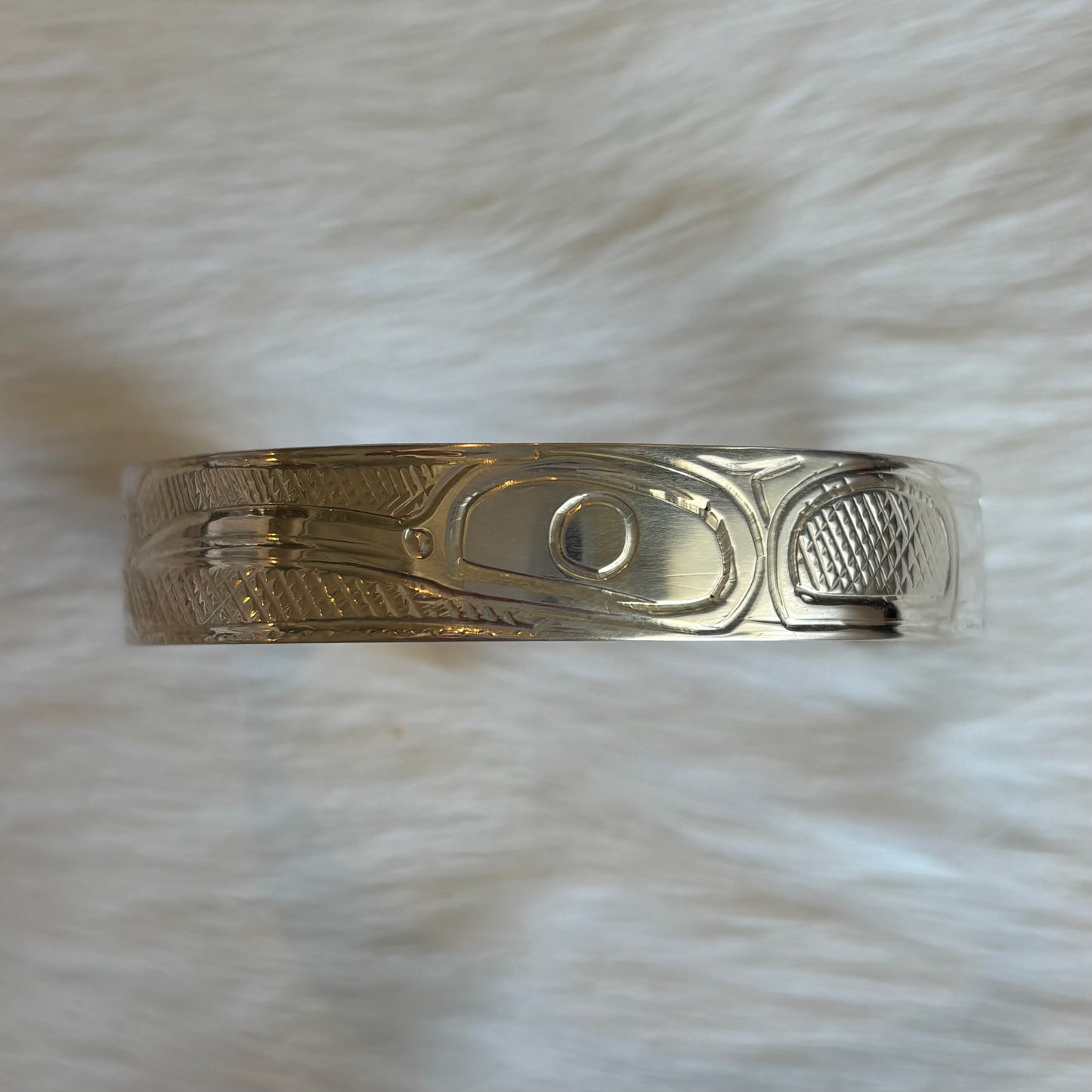 Hummingbird 1/2" Silver Bracelet