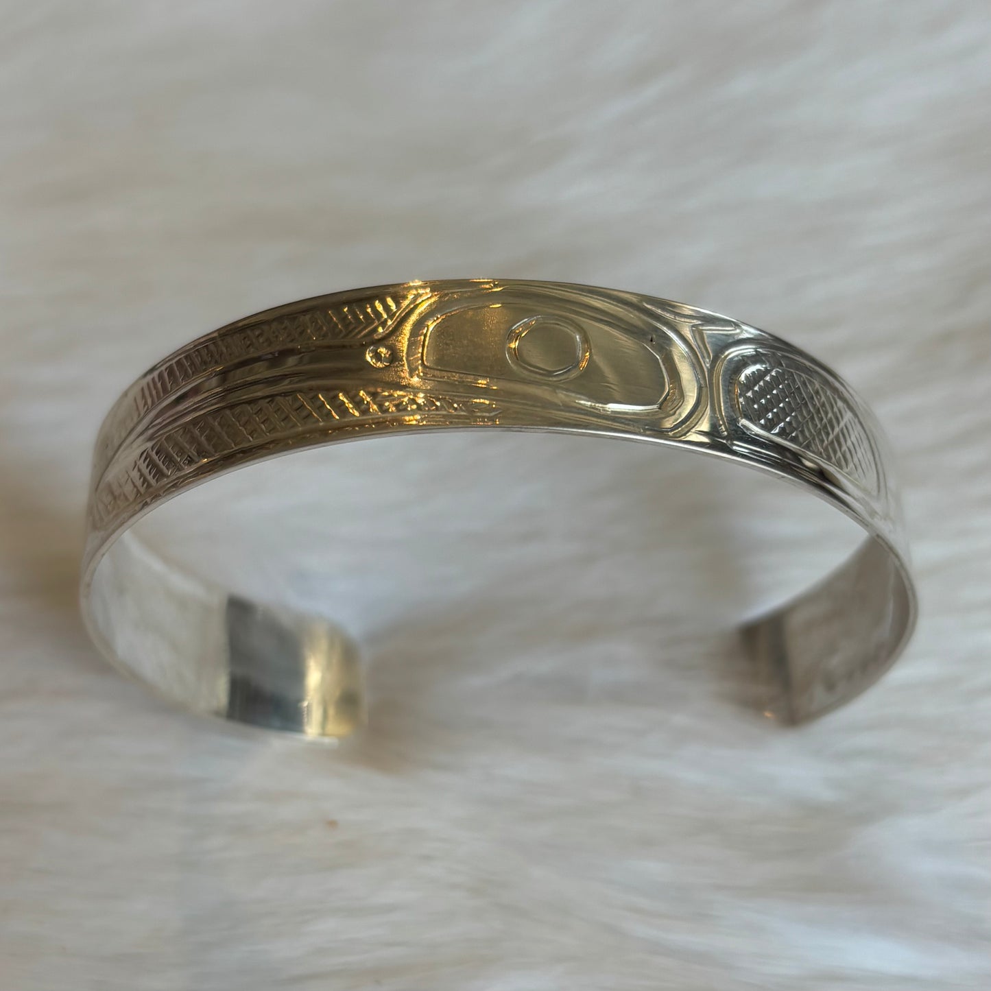 Hummingbird 1/2" Silver Bracelet