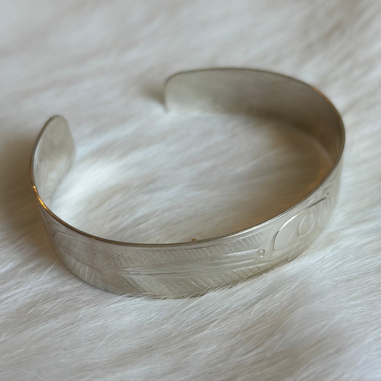 Hummingbird 1/2" Silver Bracelet