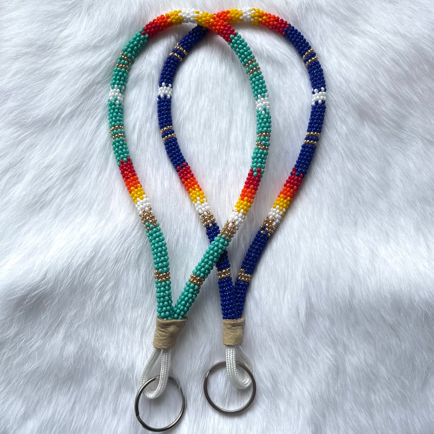 Beaded Lanyards Small
