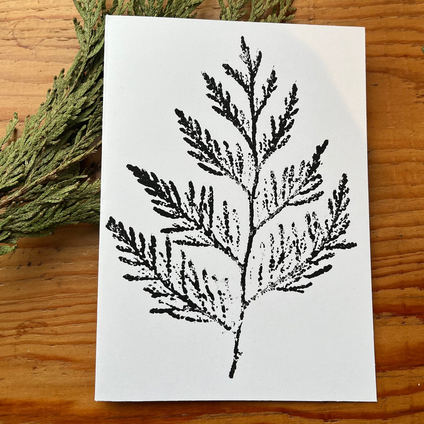 Plant Stamped Greeting Cards