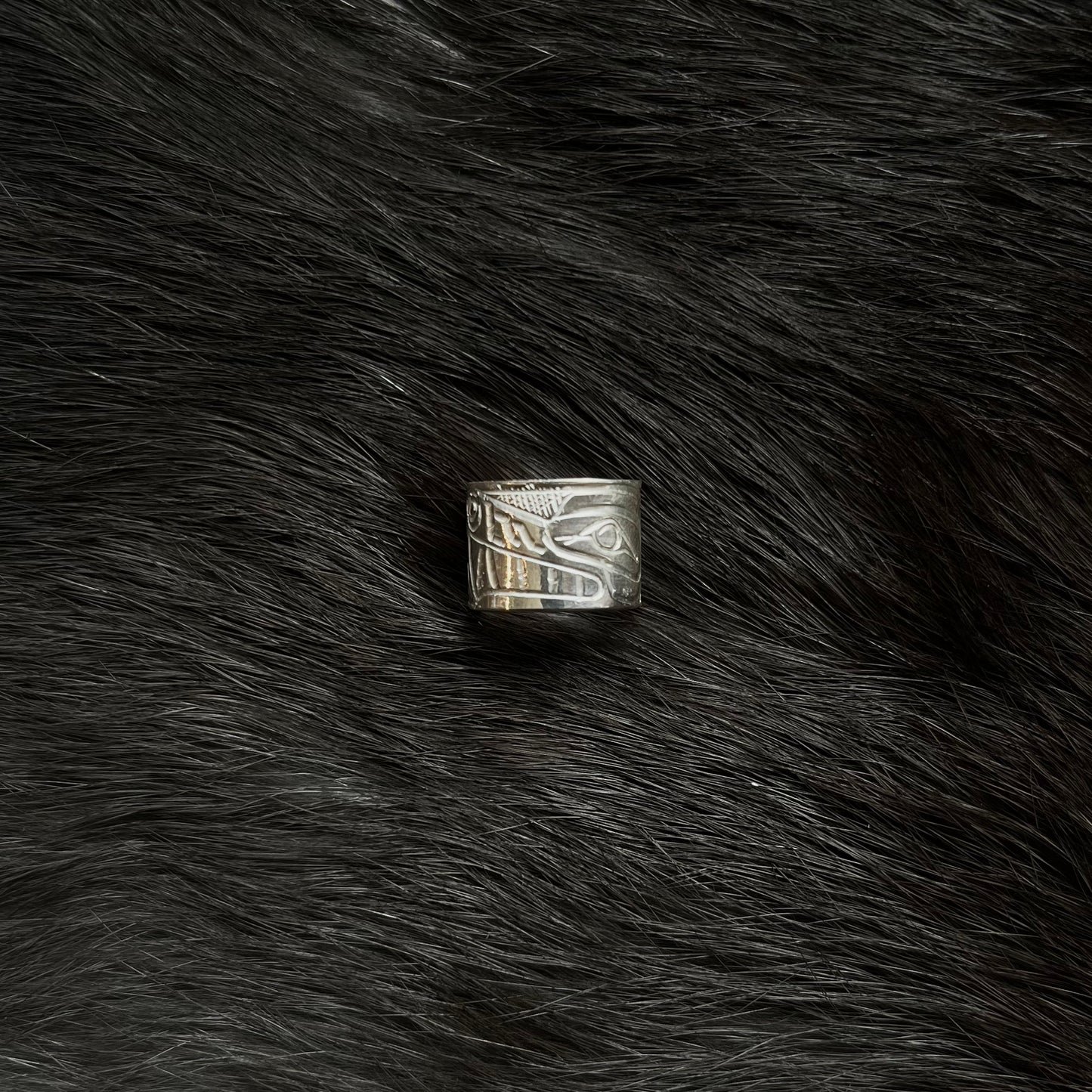 Silver Wolf Bead | Norman Seaweed