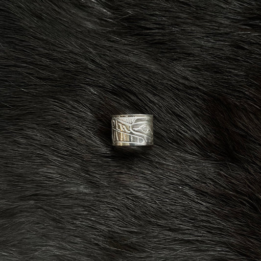 Silver Wolf Bead | Norman Seaweed