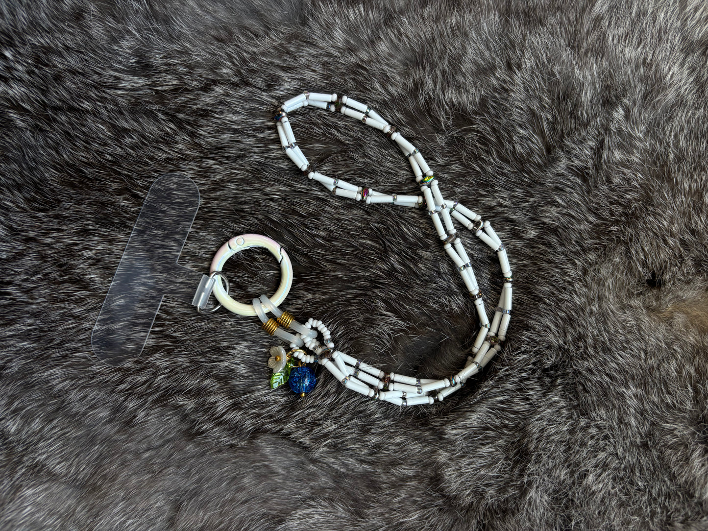 Beaded Phone Lanyard - Assorted Colours and Sizes
