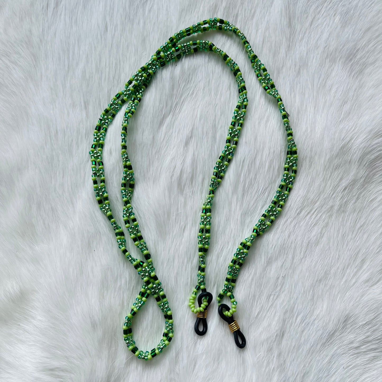 Beaded Glasses Chain - Assorted Colours and Sizes