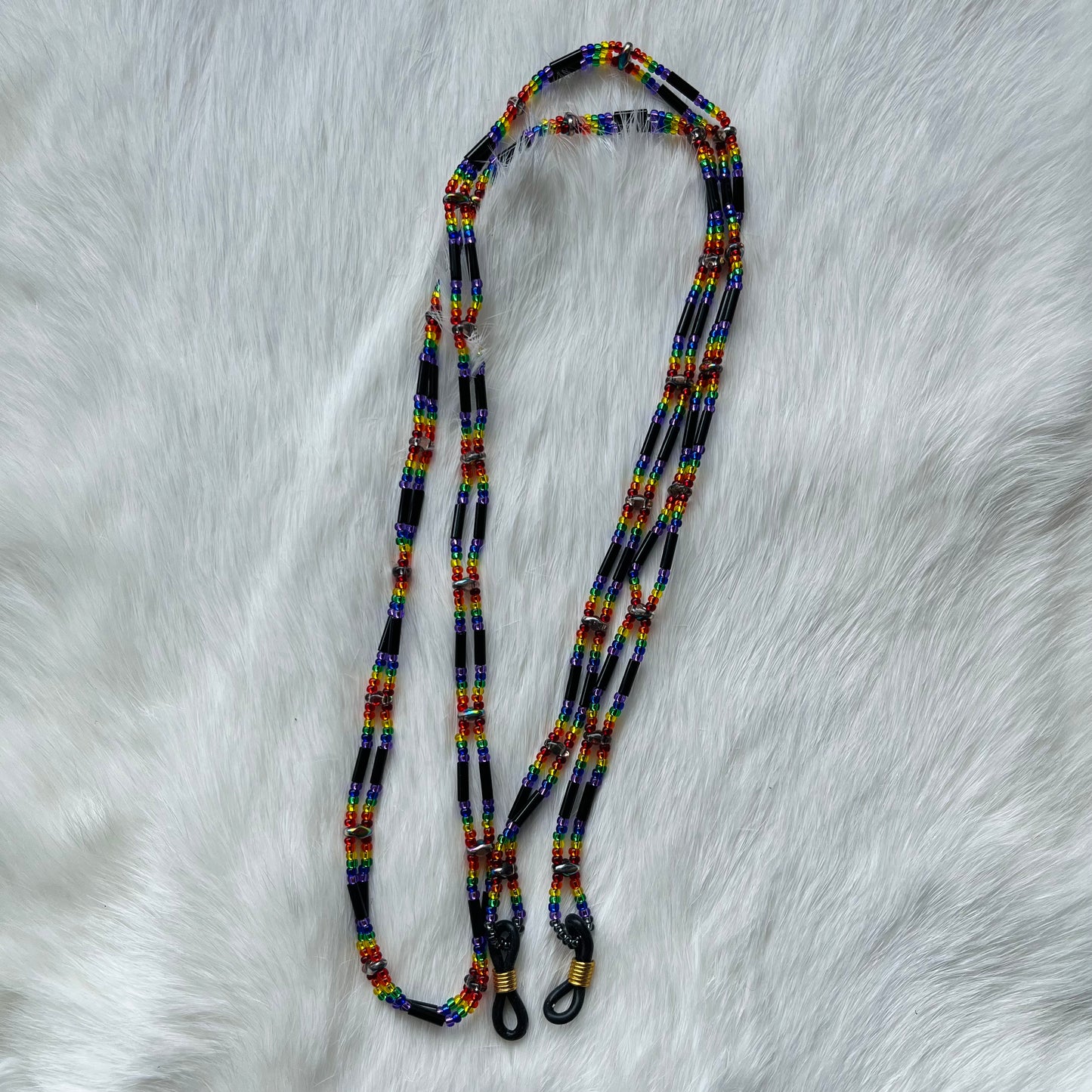 Beaded Glasses Chain - Assorted Colours and Sizes