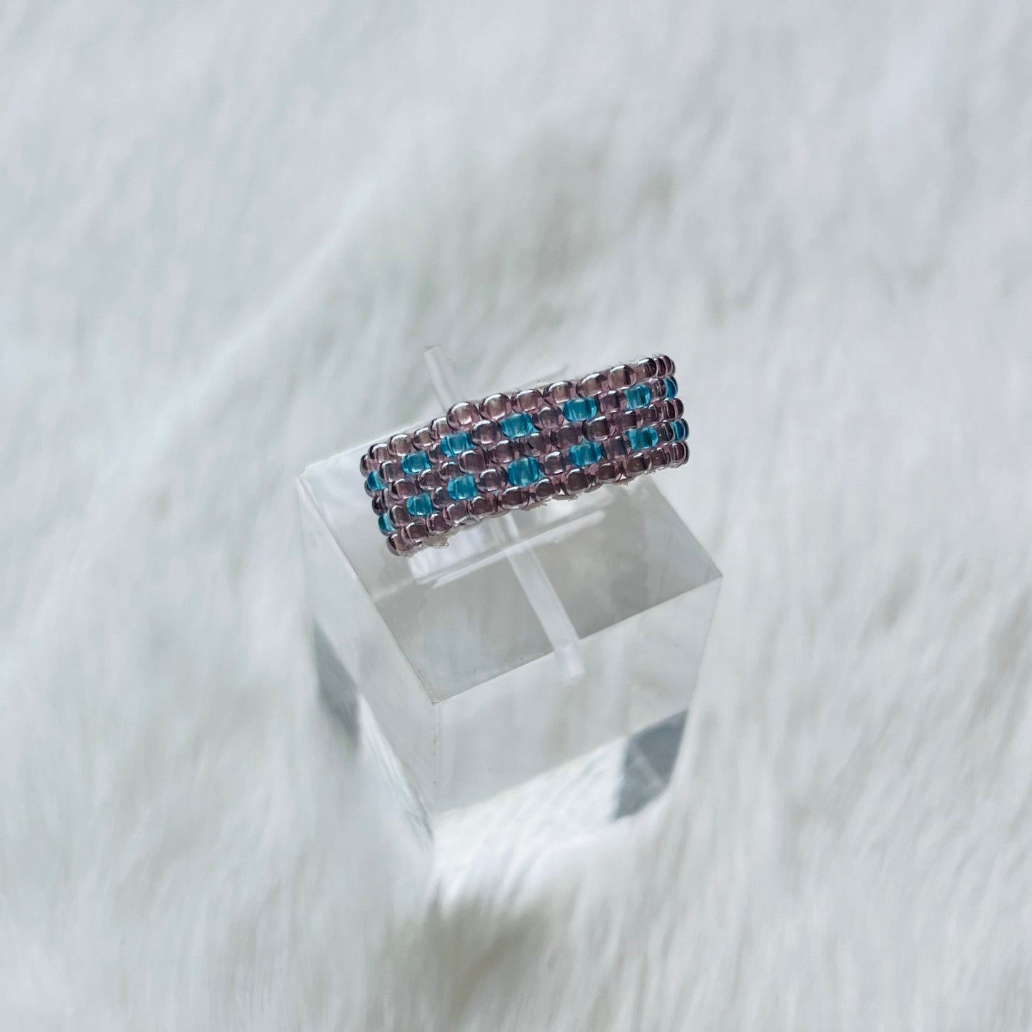 Brick Stitch Rings