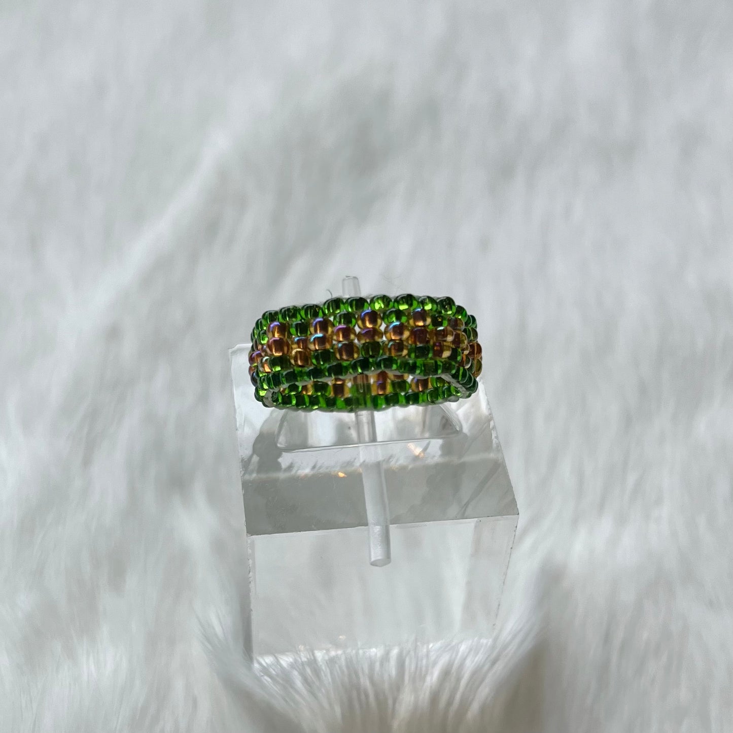 Brick Stitch Rings
