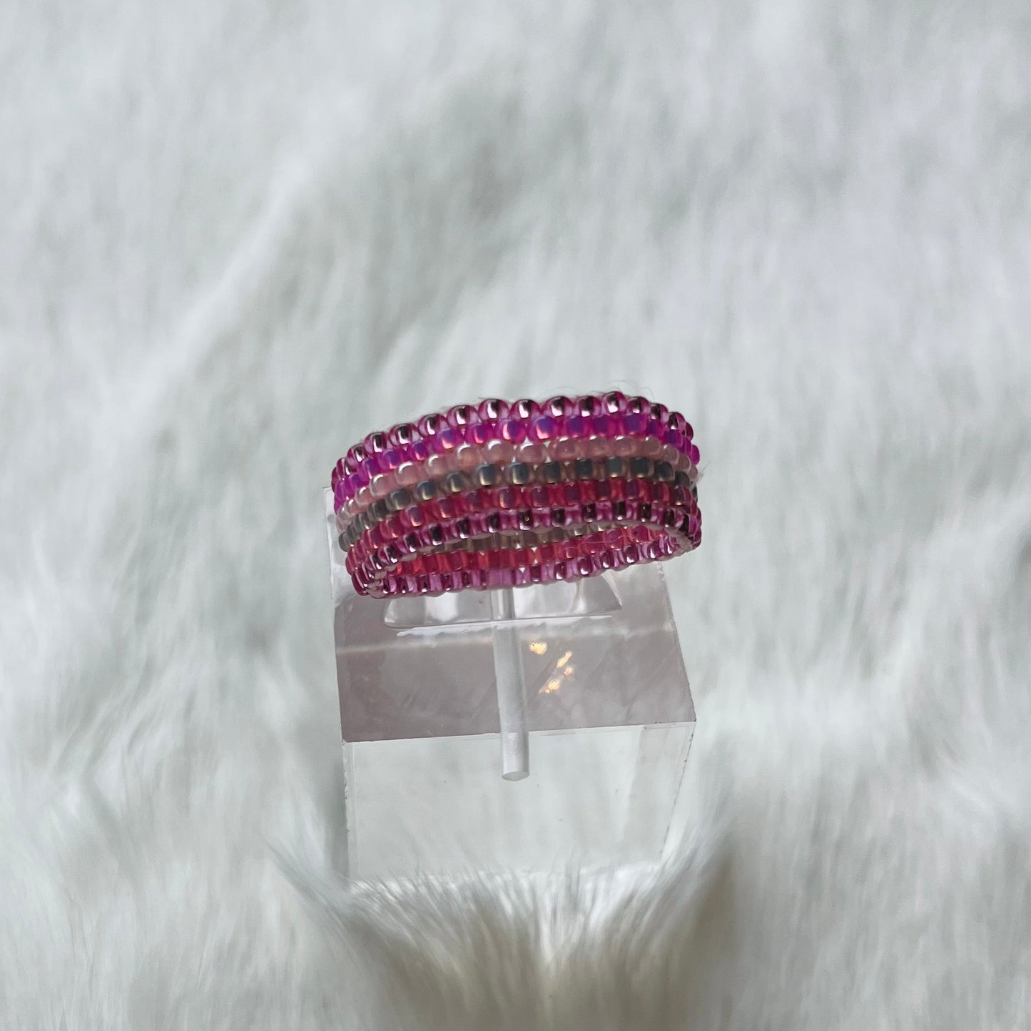Brick Stitch Rings