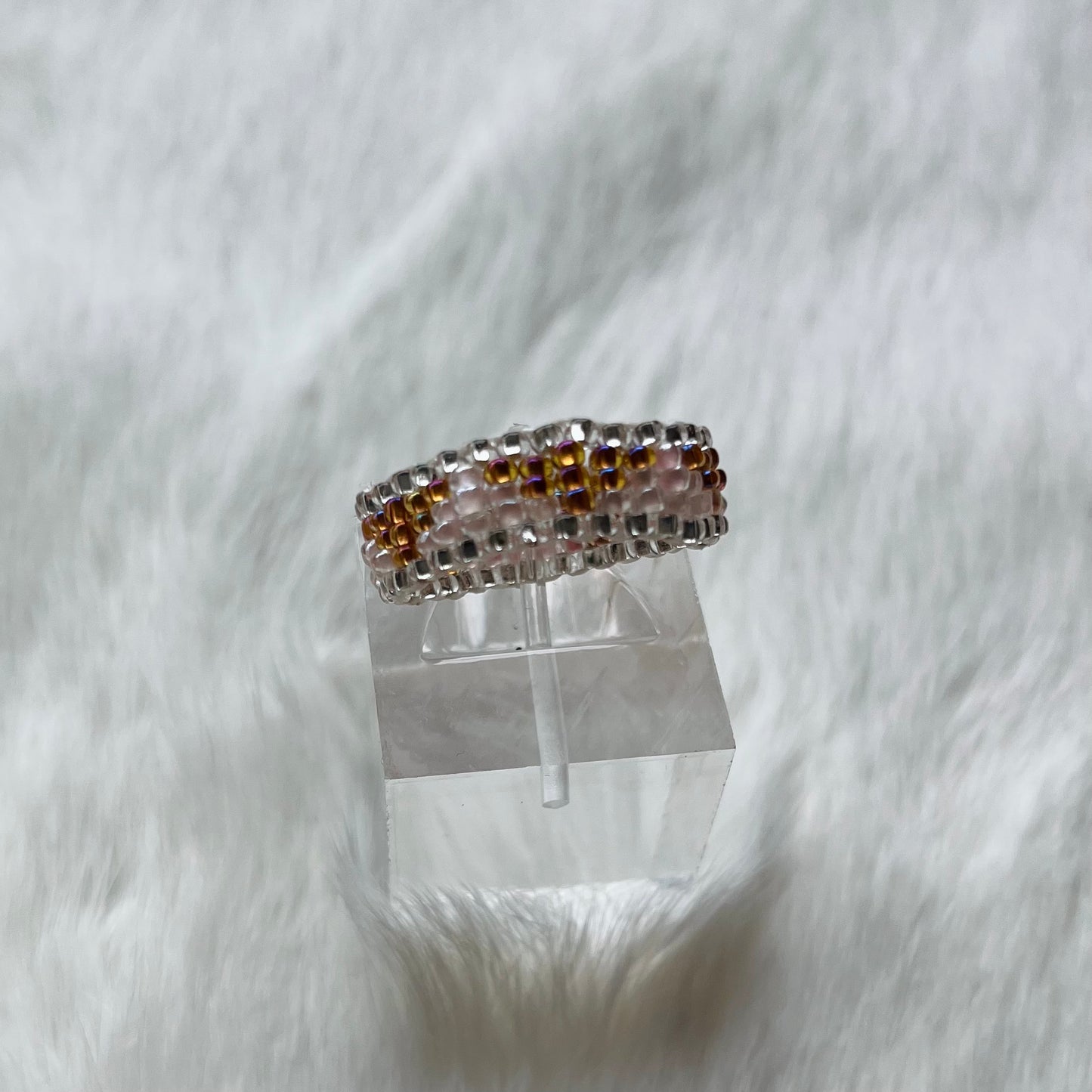 Brick Stitch Rings