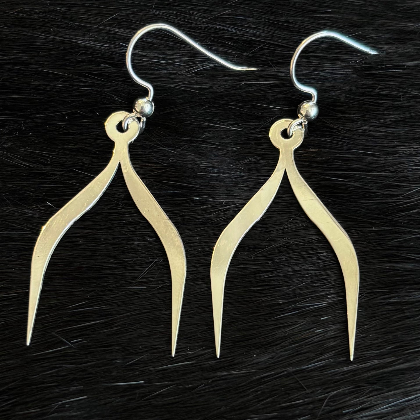 "Ecstacy" Silver Earrings- Gina Mae Schubert