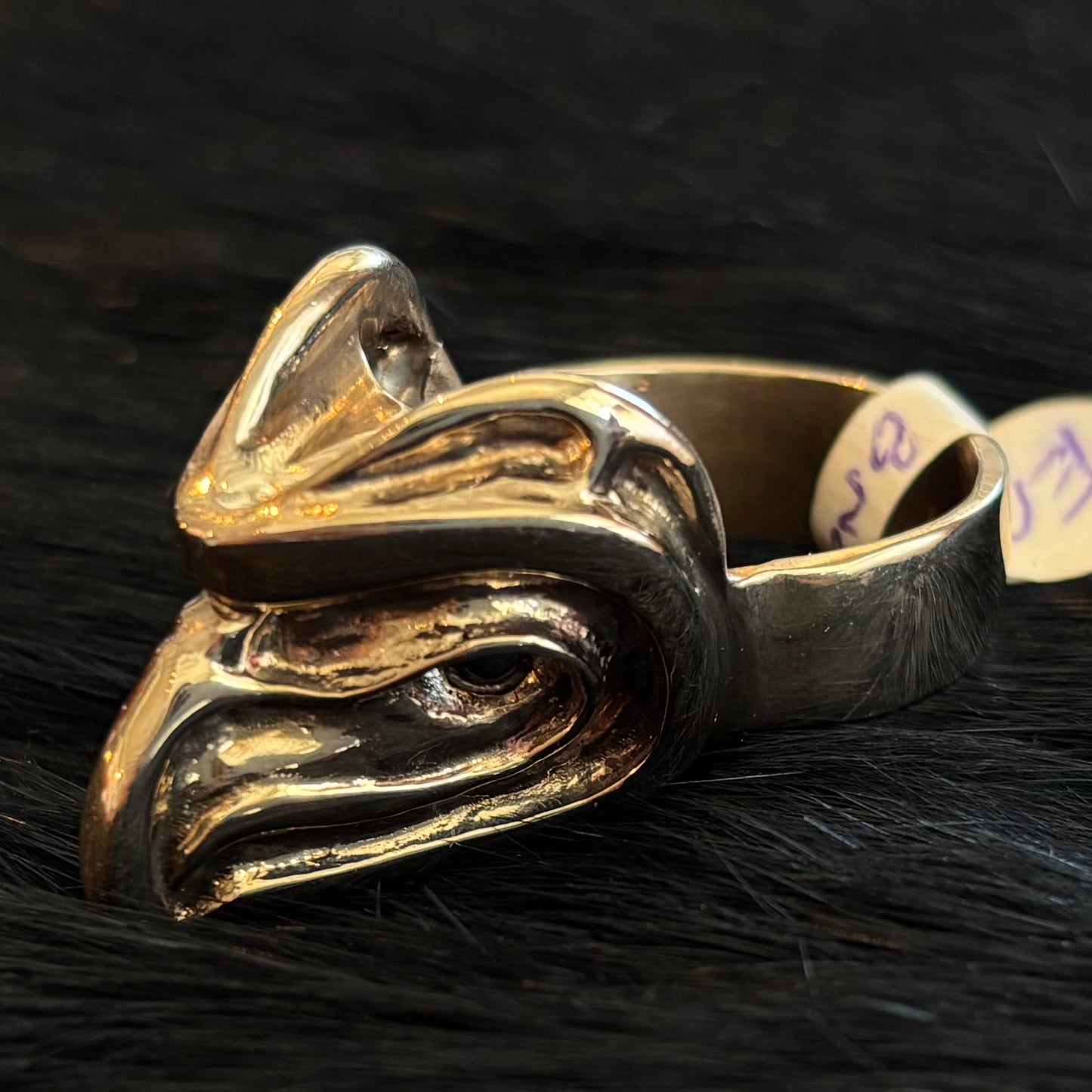 Eagle Ring - Bronze with Hematite - Gina Mae Schubert
