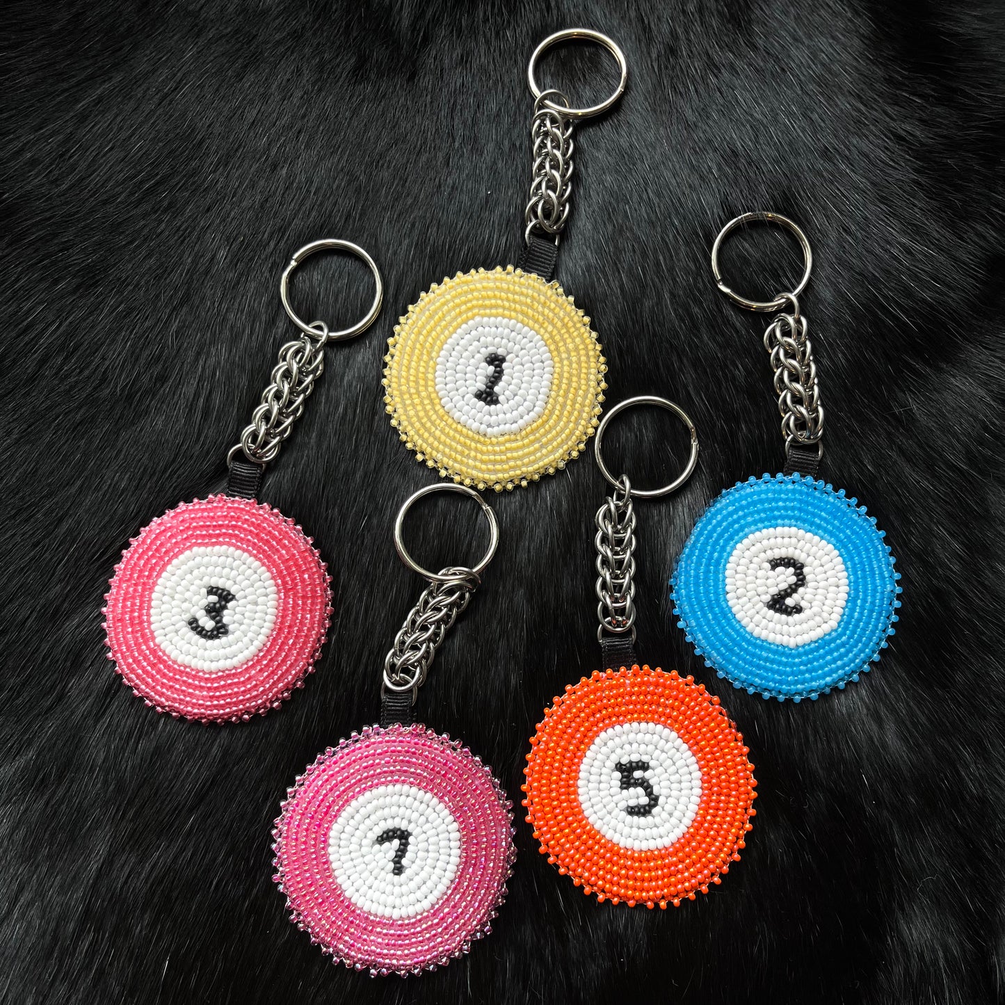 Billiard Keychains