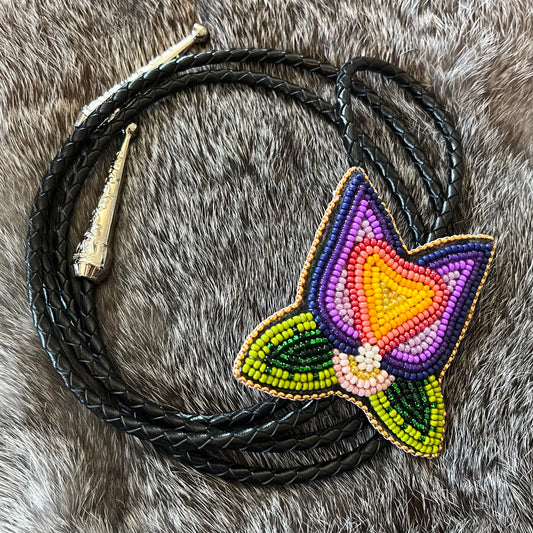 Floral Bolo Tie