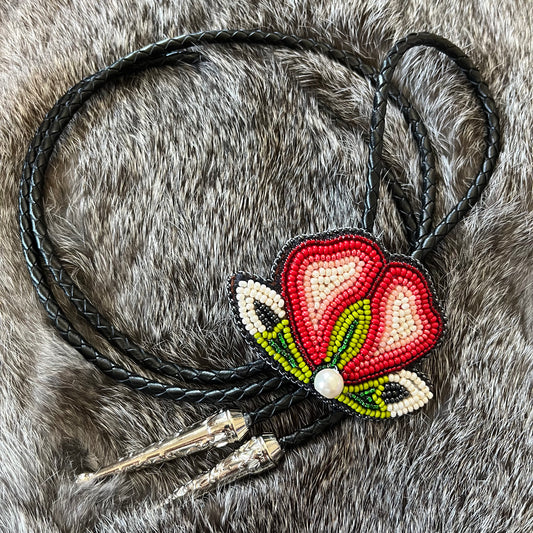 Poppy Bolo Tie
