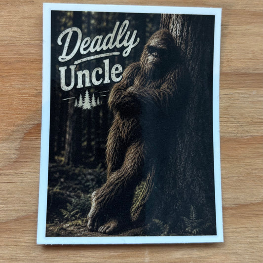 Deadly Uncle Sticker