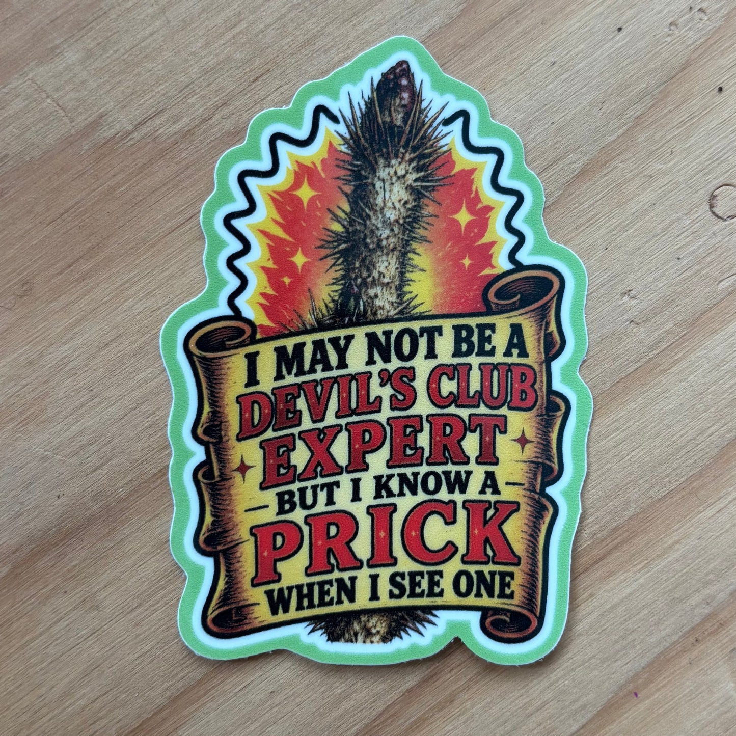 Prick Sticker
