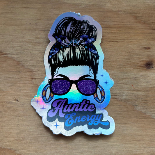 Auntie Energy Sticker