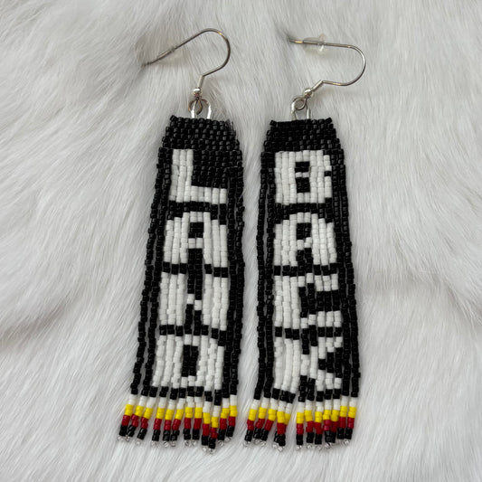 Land Back Fringe Earrings