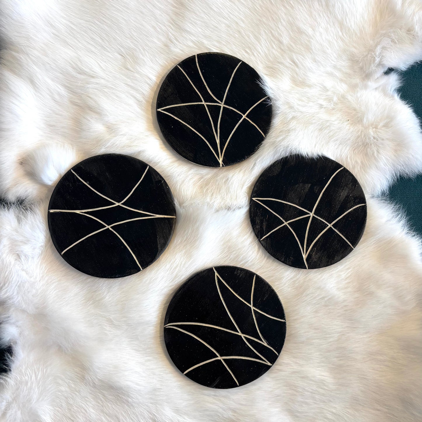 Ceramic Coaster Set