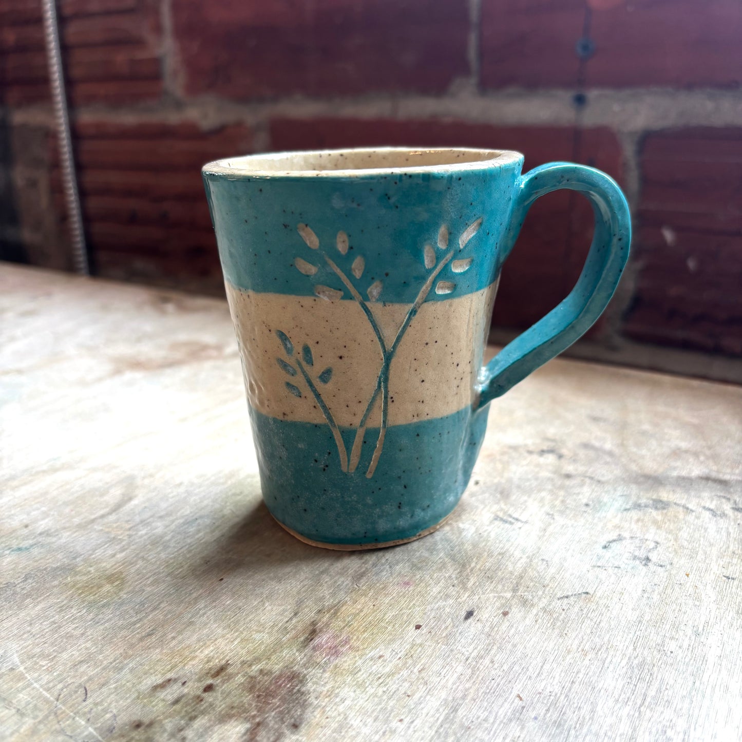 Ceramic Blue Mug