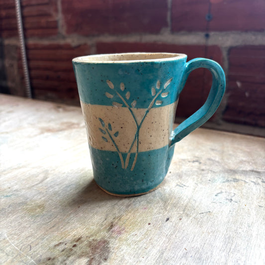 Ceramic Blue Mug