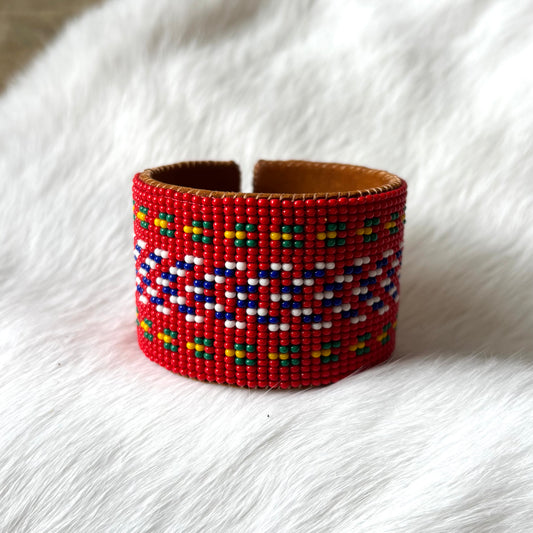 Metis Beaded Bangle Bracelet