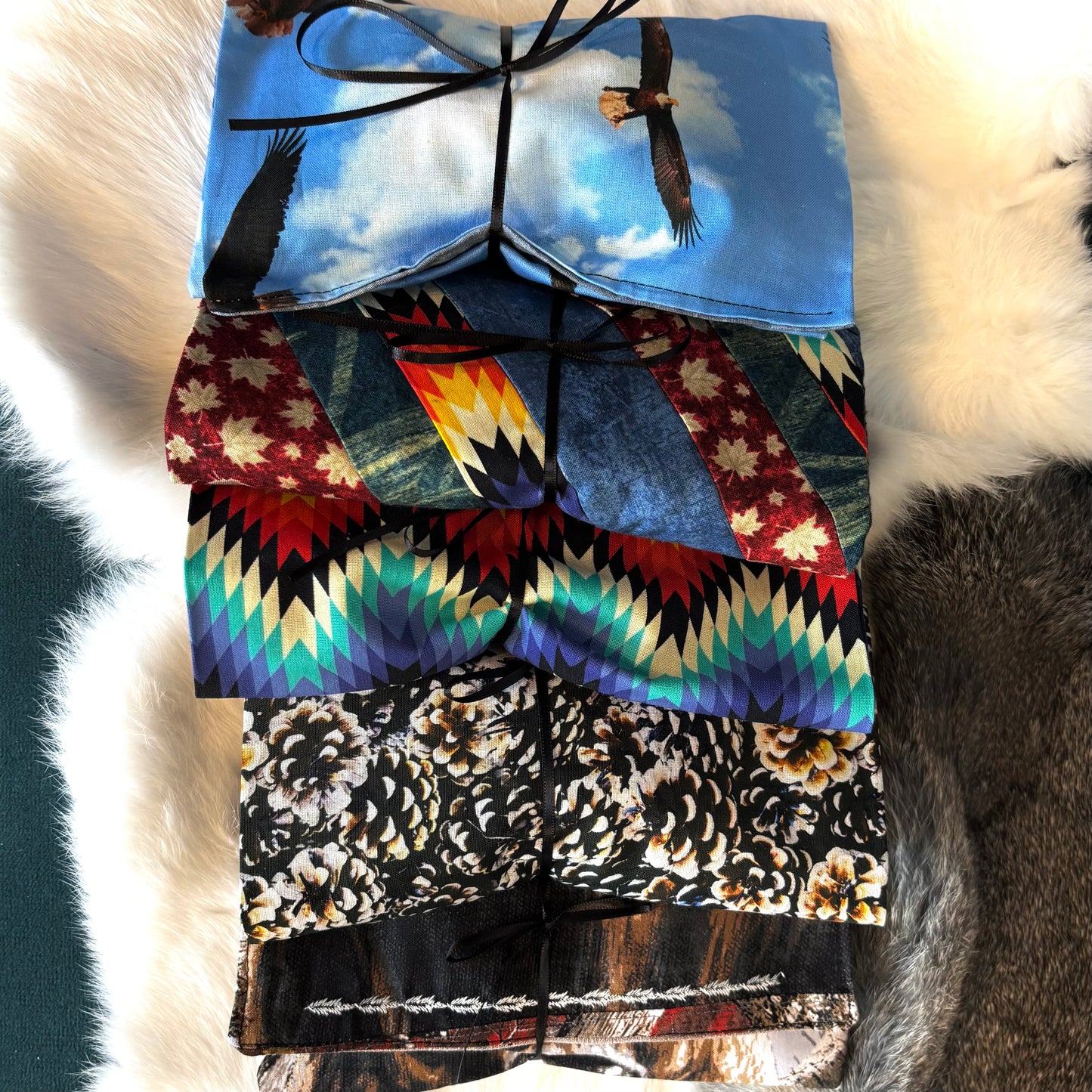 Tobacco Pouches (Comes with Ceremonial Tobacco)