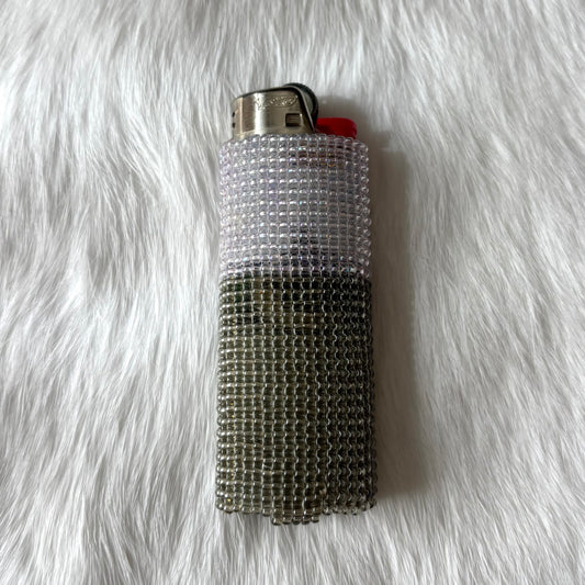 Purple and Grey Lighter Case