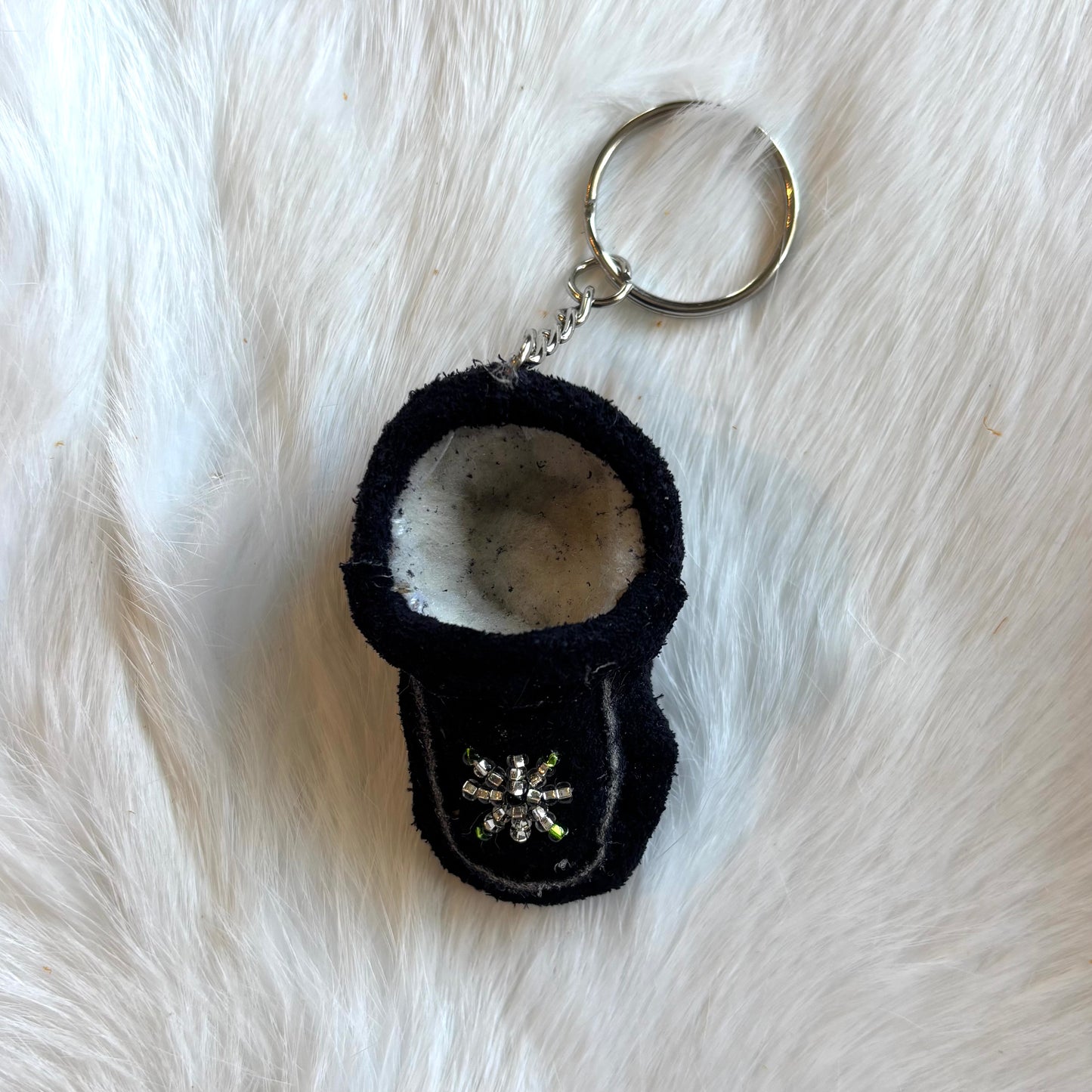 Floral Moccasins Keychains - Various Colours