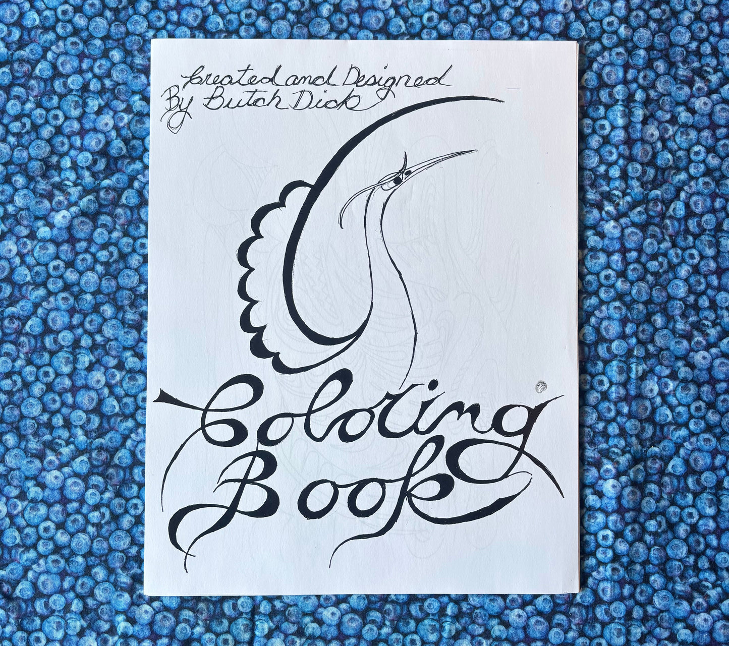 Hand Drawn Colouring Book