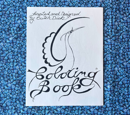 Hand Drawn Colouring Book
