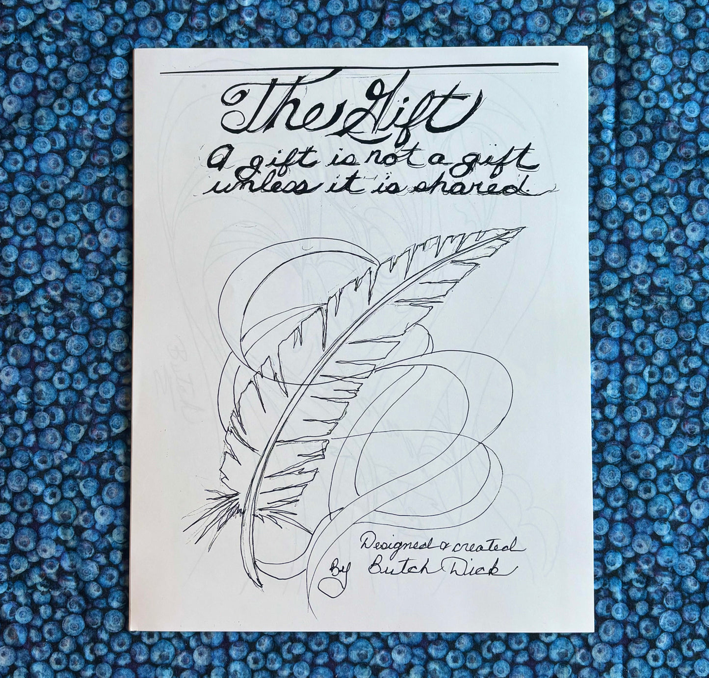 Hand Drawn Colouring Book