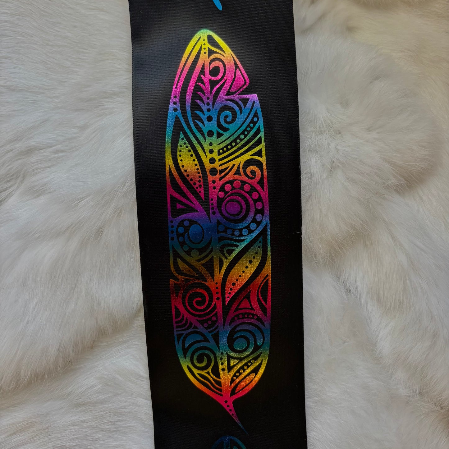3" Feather Ribbon (various colours)