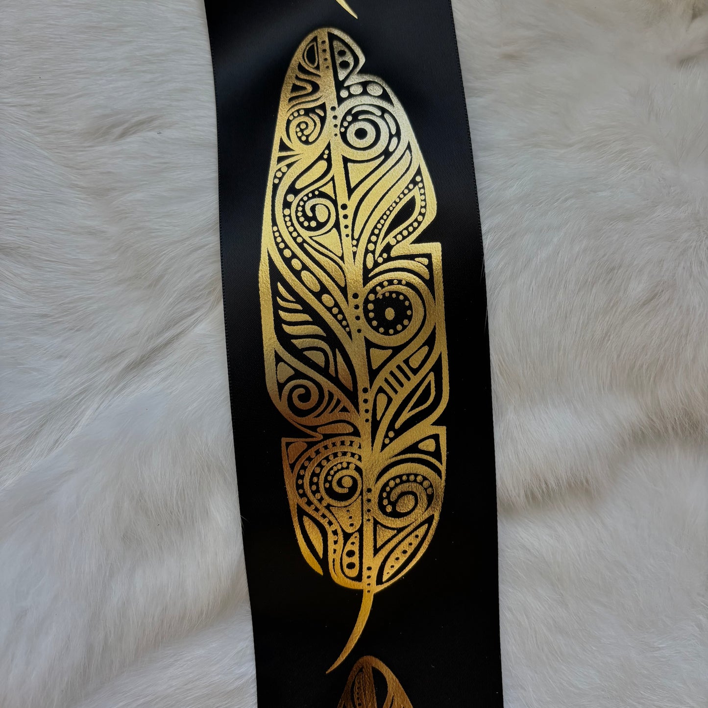 3" Feather Ribbon (various colours)