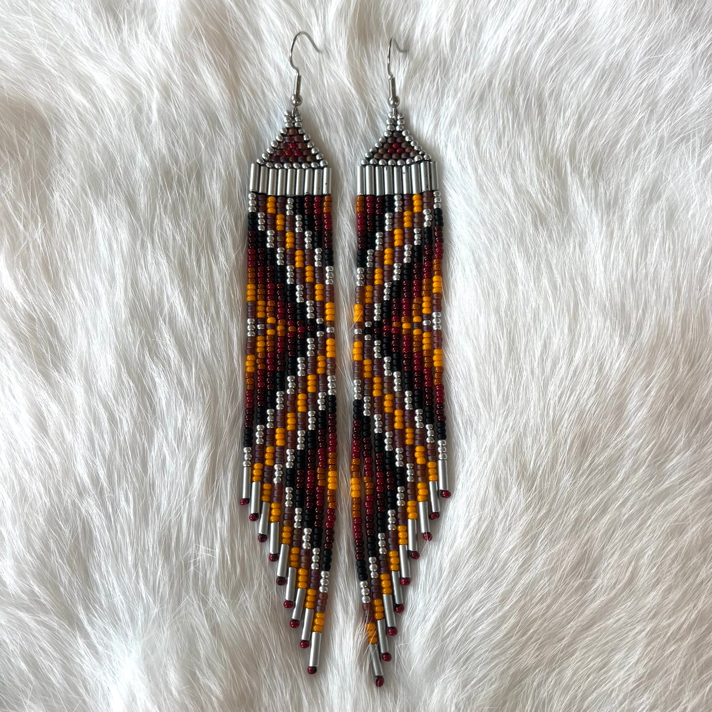Double Wear Fringe Earrings