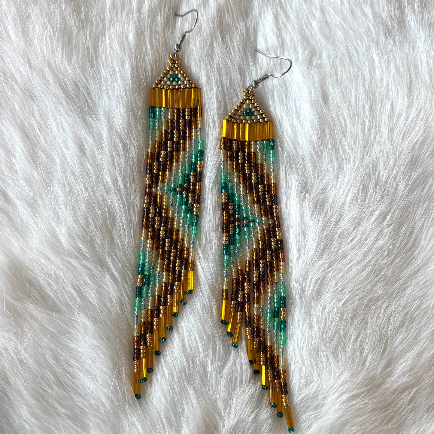 Double Wear Fringe Earrings