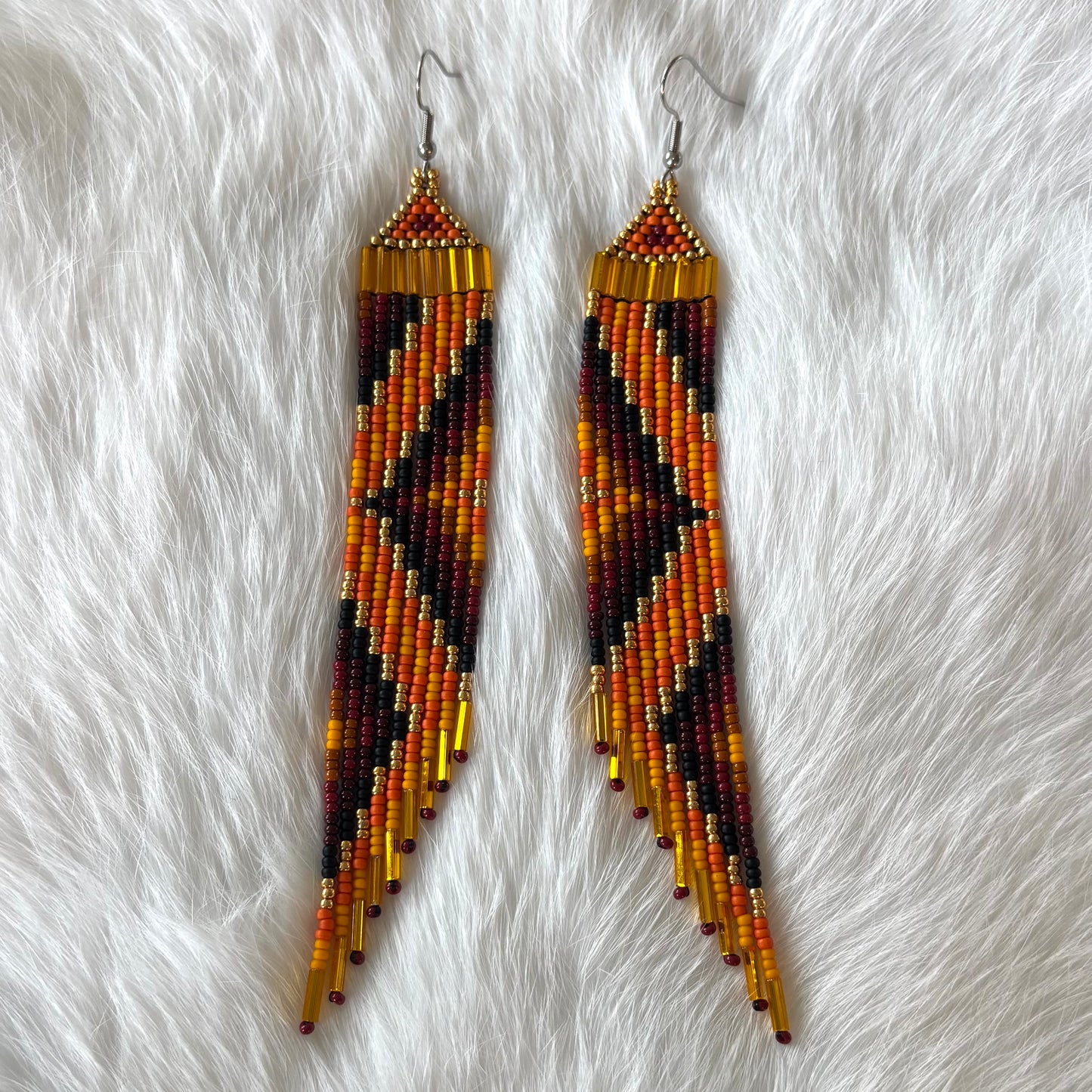 Double Wear Fringe Earrings