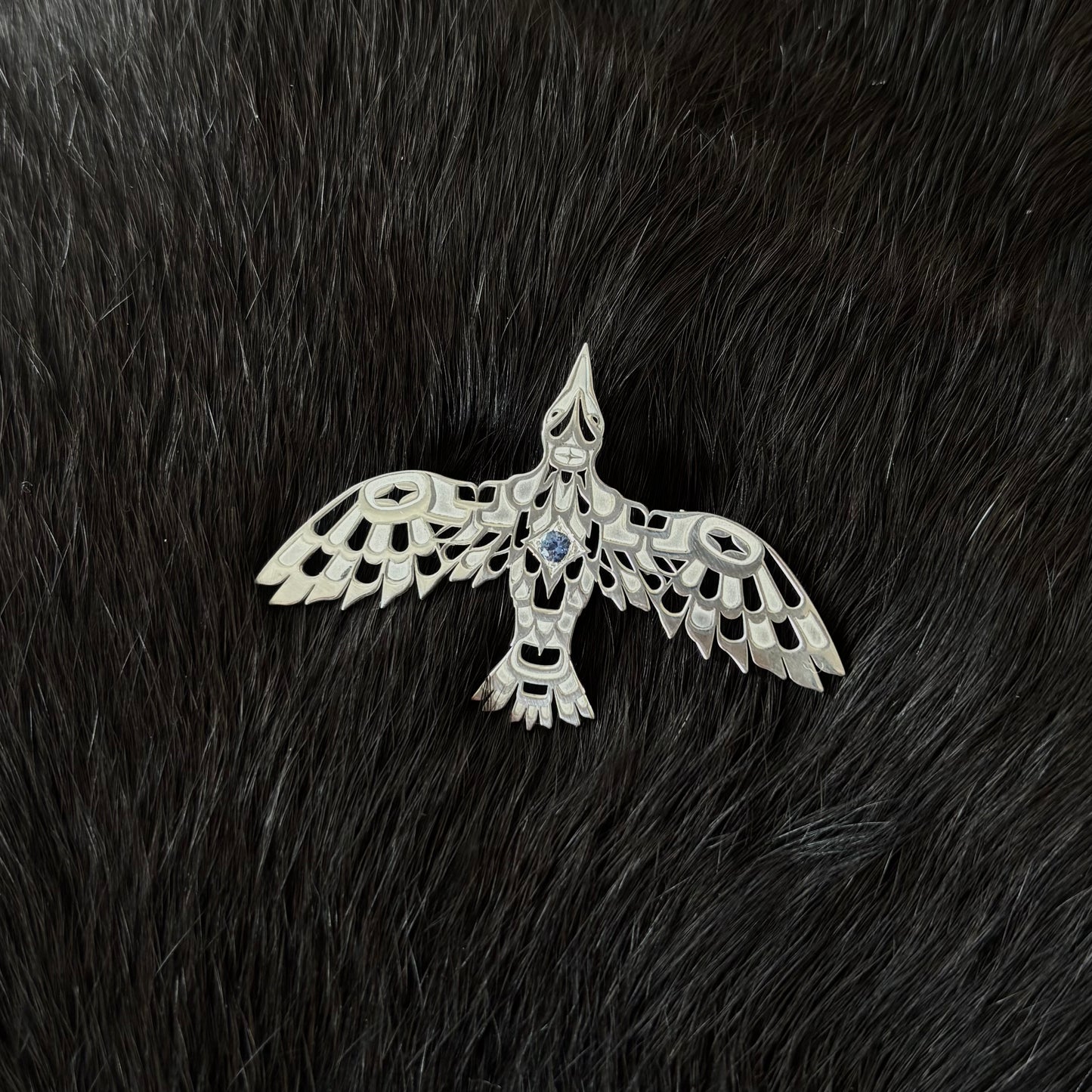 "Creators View of Raven" Pendent - Gina Mae Schubert