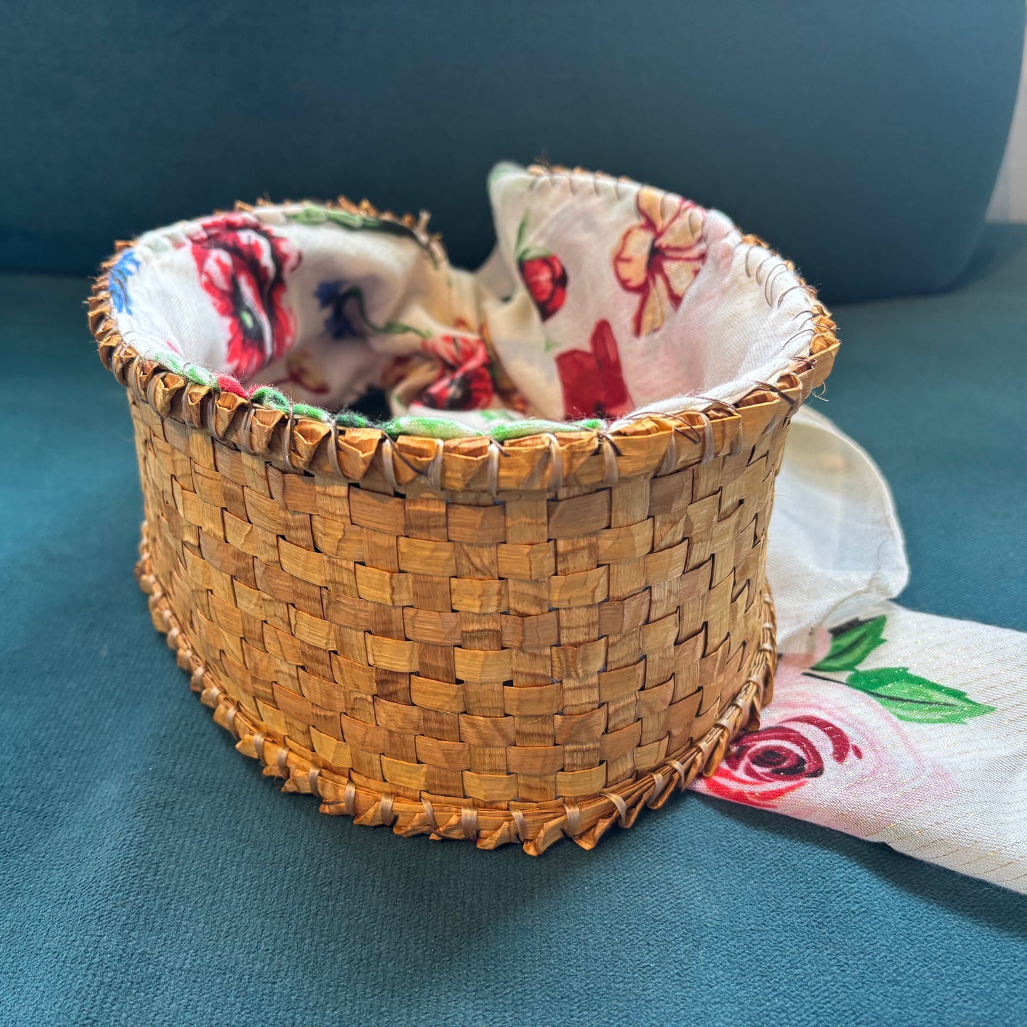 Cedar Woven Belt with Kokum Scarf Lining - Brittany Sampson