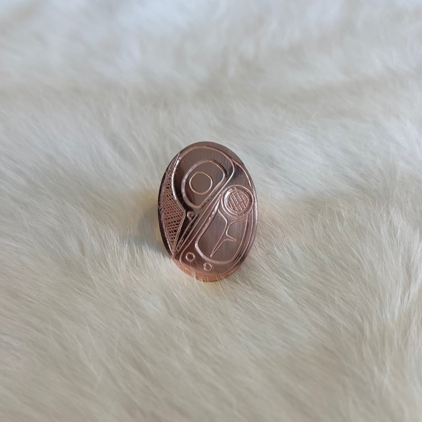 Hummingbird Copper Ring | Size 9