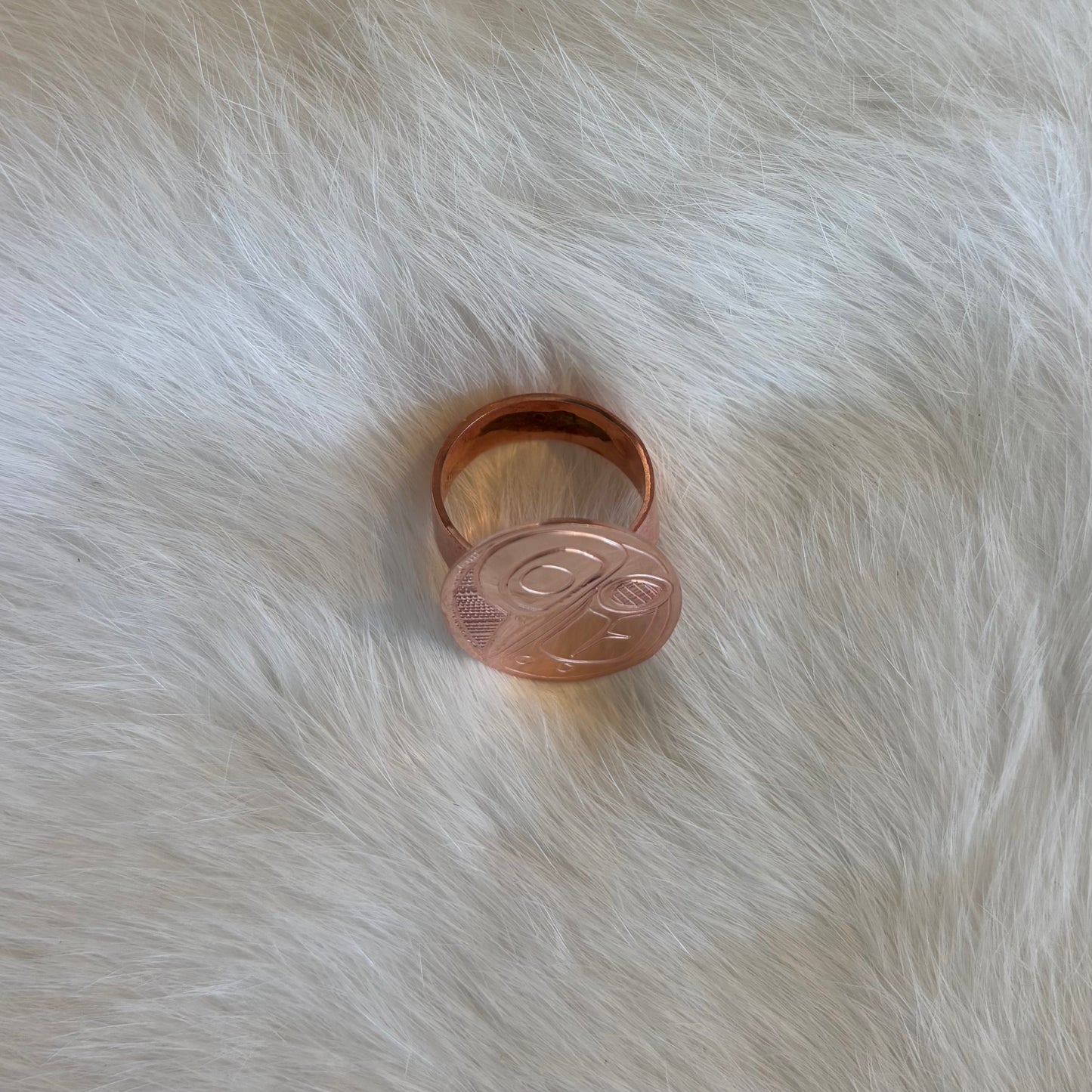 Hummingbird Copper Ring | Size 9