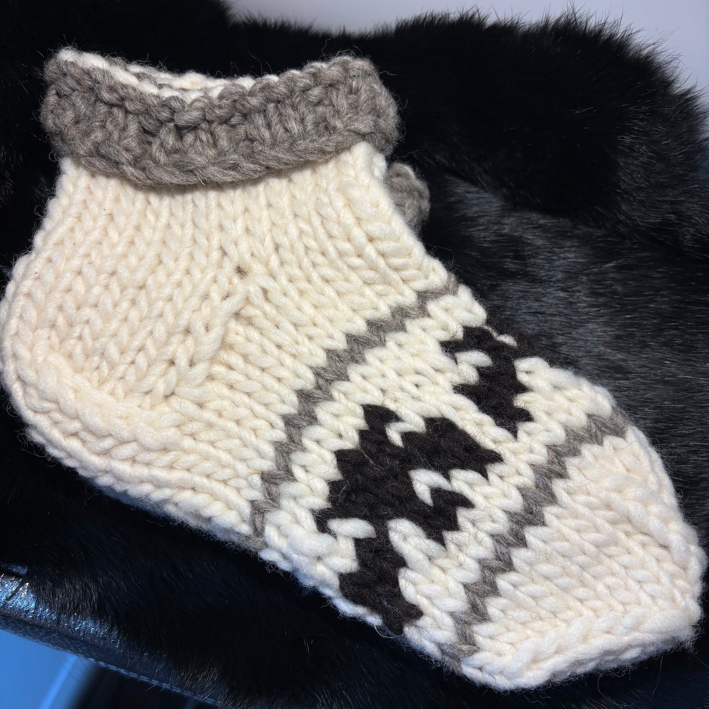 Cowichan Knit Slippers - Various Patterns