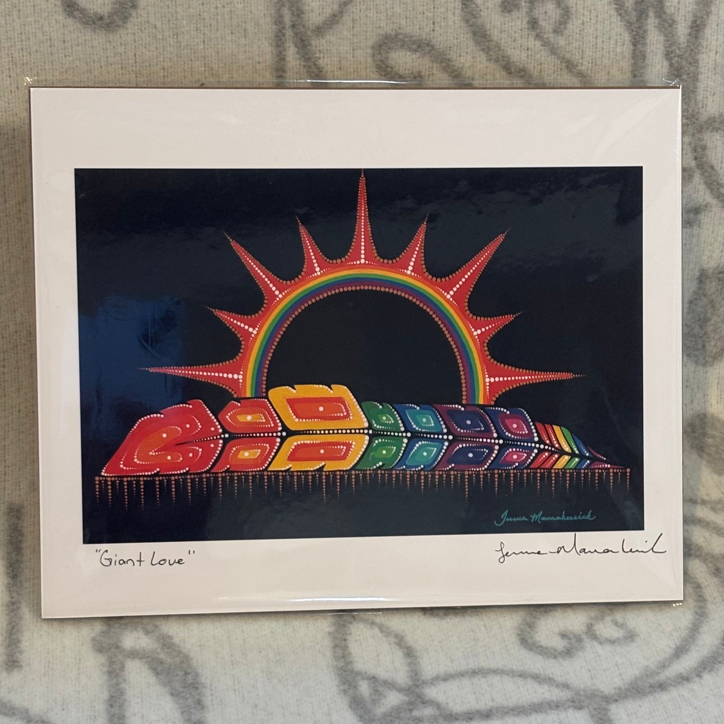 Jessica Mamakeesick Print's - 8" x 10"