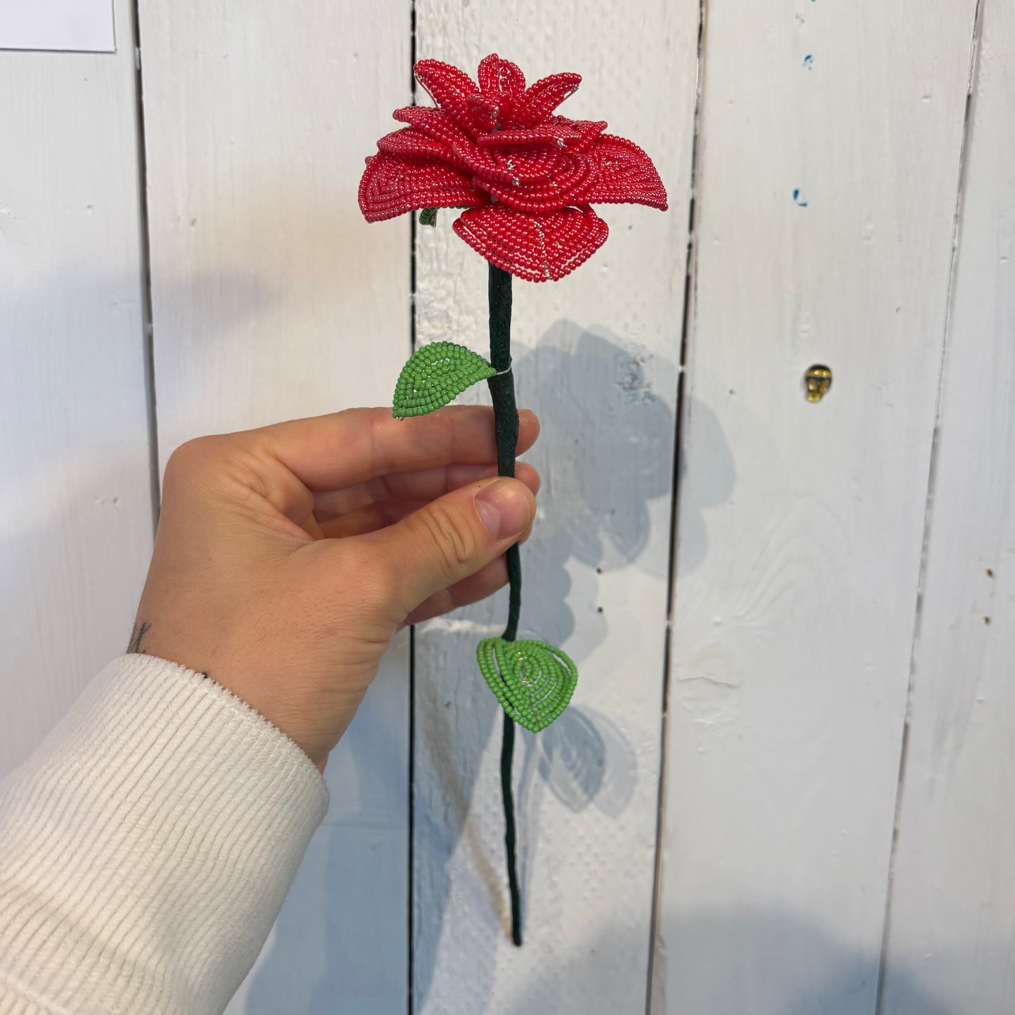 Beaded Forever Flowers- Rose