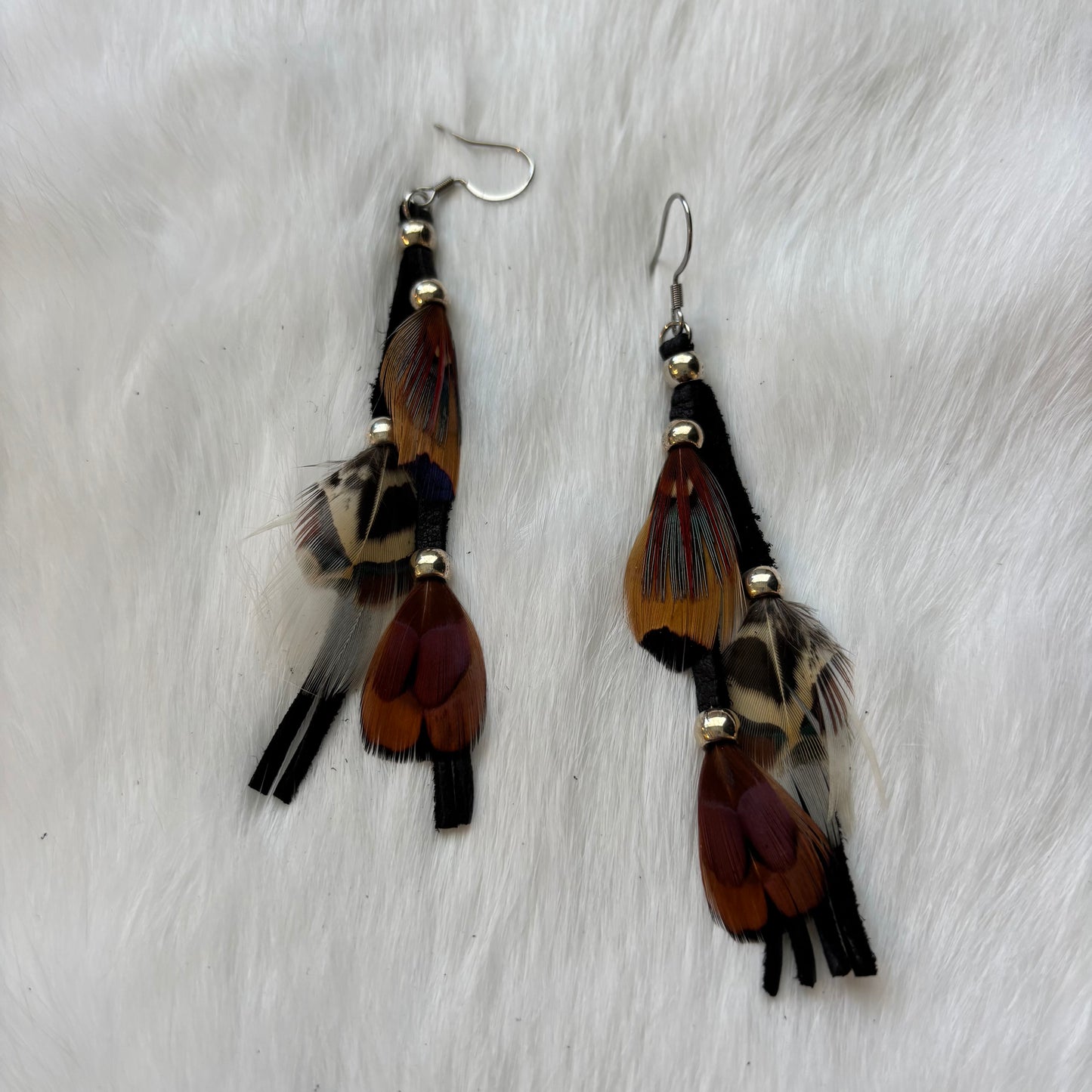 Waterfall Feather Earrings | Rebecca Maracle